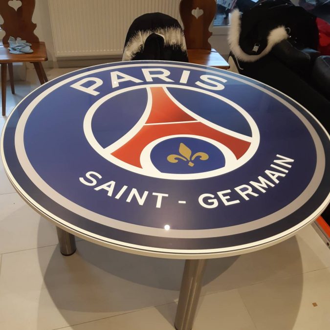 Fabrication table PSG pour un fan à Barr Colmar 1