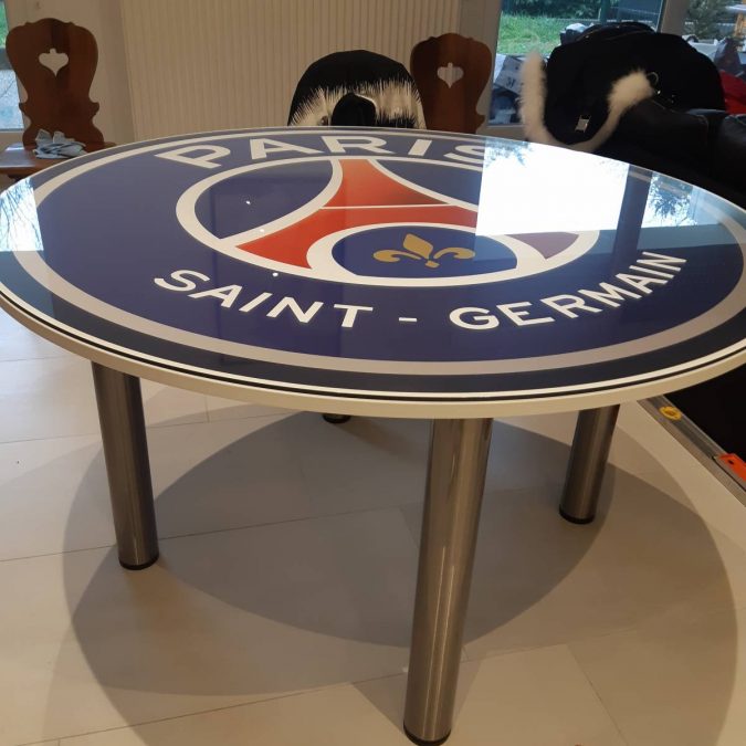 Fabrication table PSG pour un fan à Barr Sélestat 0